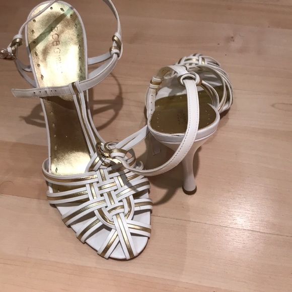BCBG girl white and gold sandal - Picture 3 of 3